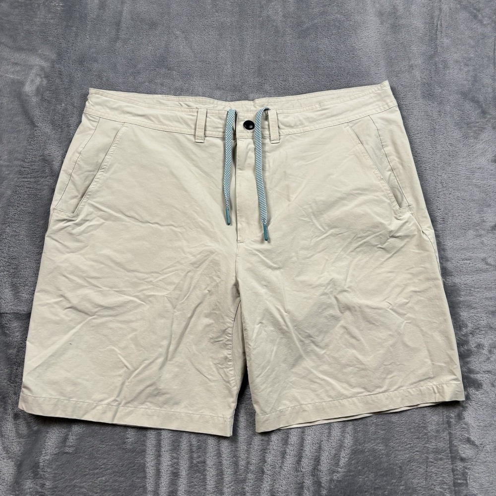 GENTEAL Dockside Short Khaki Men's Size XL Drawstring Boating Golf Hunting